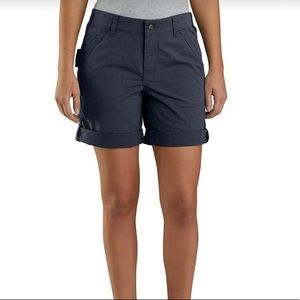 NWT Women’s Carhartt Original Fit Smithville Short in Navy